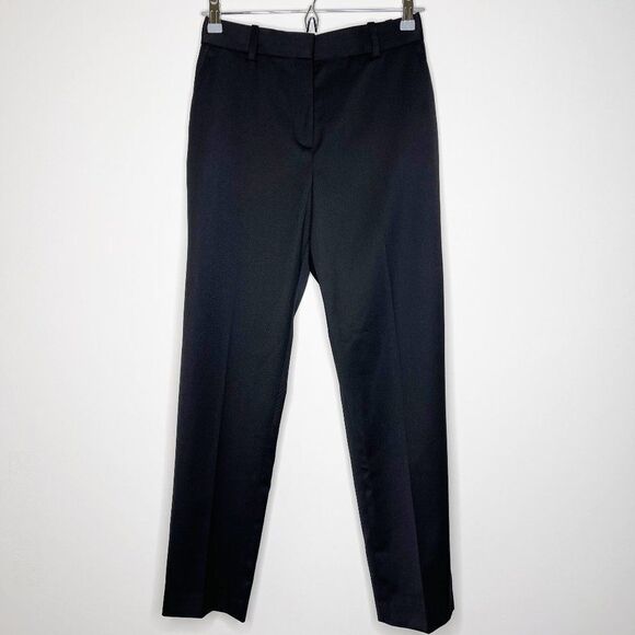 REISS Harper Slim Leg Black Trouser
